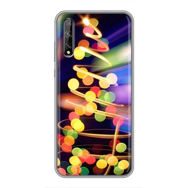 Чехол с принтом «Елка с гирлянд» для Huawei P Smart Pro Чехол с принтом «Елка с гирлянд» для Huawei P Smart Pro
