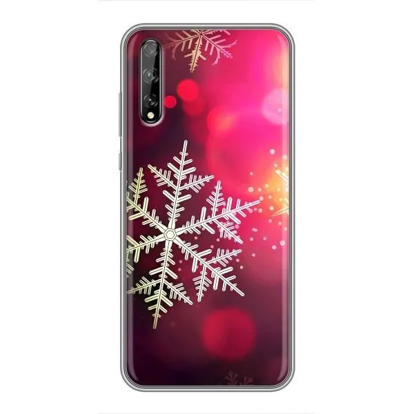 Чехол с принтом «Снежинка» для Huawei P Smart Pro Чехол с принтом «Снежинка» для Huawei P Smart Pro