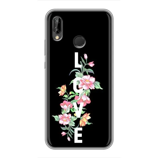 Чехол с принтом «Цветы LOVE» для Huawei P Smart Z / Y9 Prime 2019 Чехол с принтом «Цветы LOVE» для Huawei P Smart Z / Y9 Prime 2019