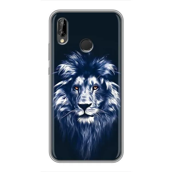 Чехол с принтом «Синий Лев» для Huawei P Smart Z / Y9 Prime 2019
