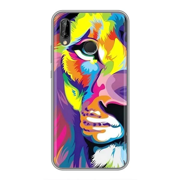 Чехол с принтом «Яркий Лев» для Huawei P Smart Z / Y9 Prime 2019