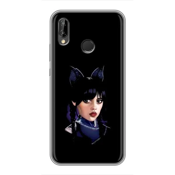 Чохол з принтом «серйозна Венздей» для Huawei P Smart Z / Y9 Prime 2019