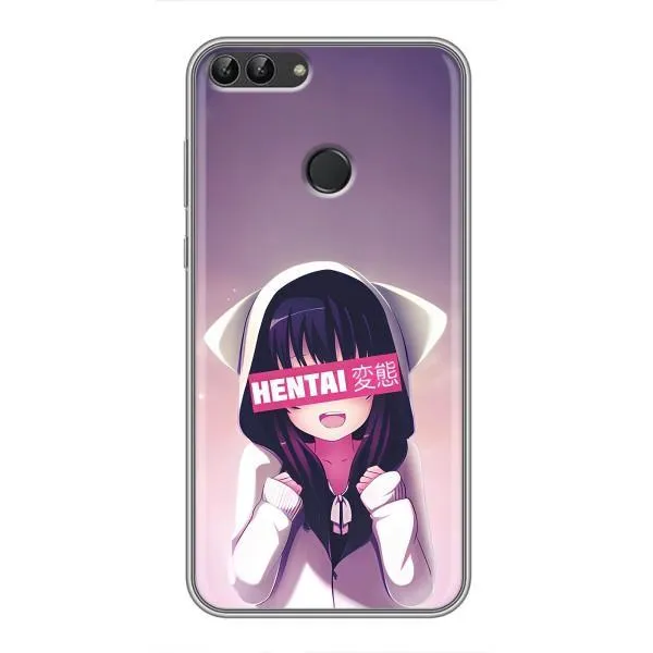 Чехол с принтом «Hentai chan» для Huawei P Smart (Enjoy 7s, FIG-LA1)