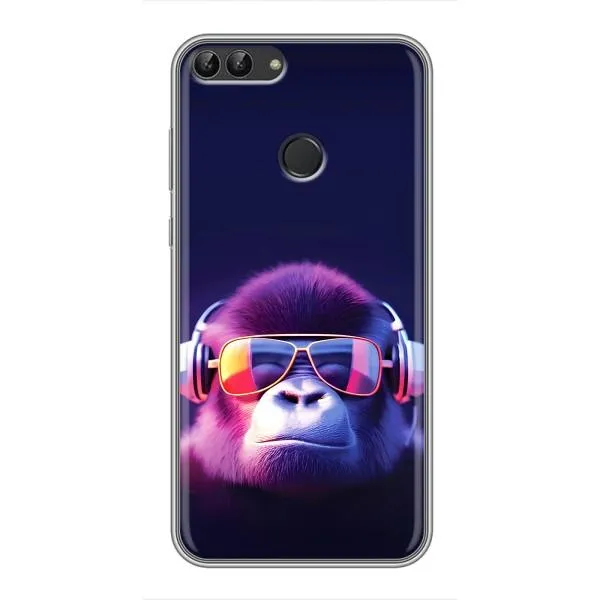 Чехол с принтом «Стильная обезьяна» для Huawei P Smart (Enjoy 7s, FIG-LA1)
