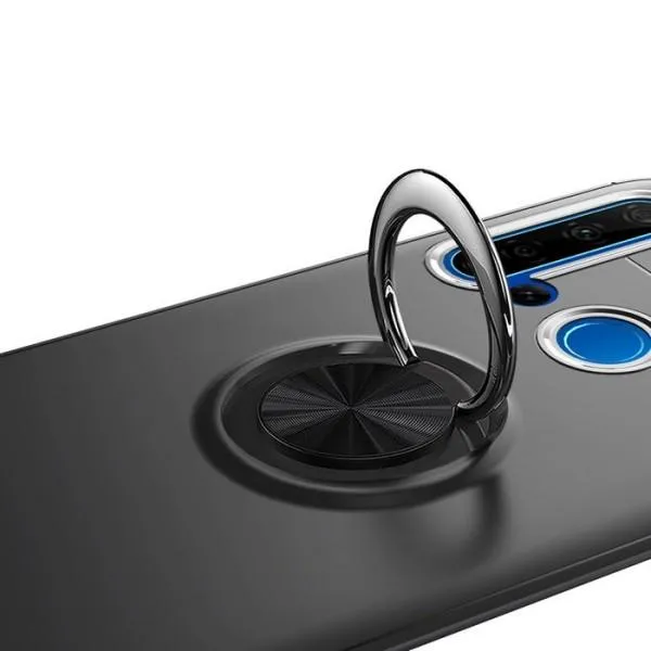 Защитный чехол Air Color Ring Black для Huawei P20 Lite 2019/ Nova 5i — Черный — фото 5
