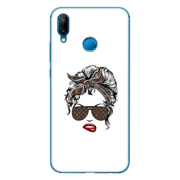 Чехол с принтом «стильная с луи витон» для Huawei P20 Lite (2019)