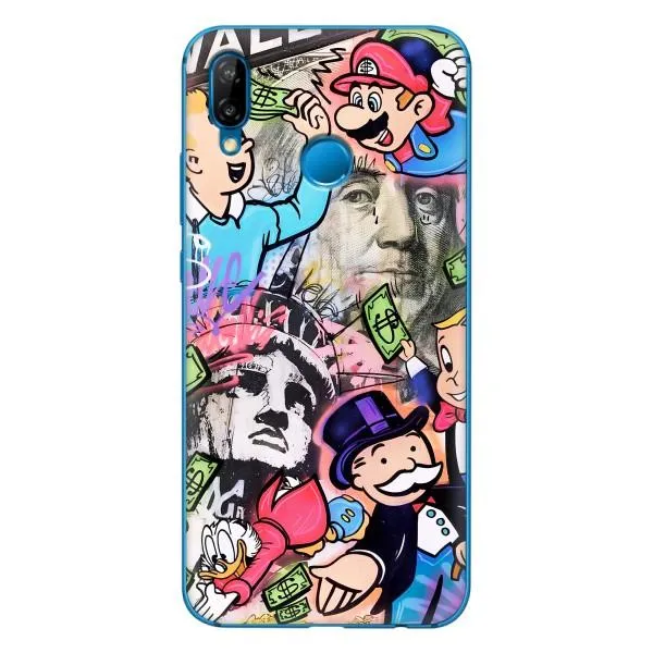 Чехол с принтом «Monopoly man» для Huawei P20 Lite (2019)