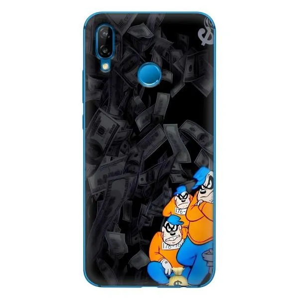 Чехол с принтом «Воры» для Huawei P20 Lite (2019)