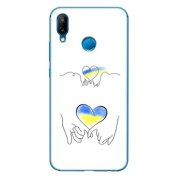 Чехол с принтом «Мир Украине» для Huawei P20 Lite (2019)
