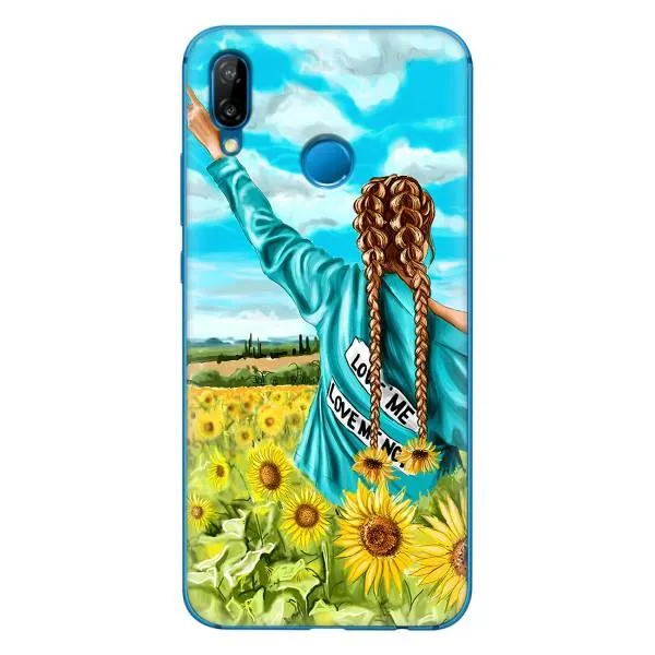 Чехол с принтом «Украиночка» для Huawei P20 Lite (2019)