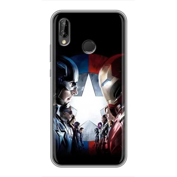 Чехол с принтом «Марвел стайл» для Huawei P20 Lite (ANE-L02)