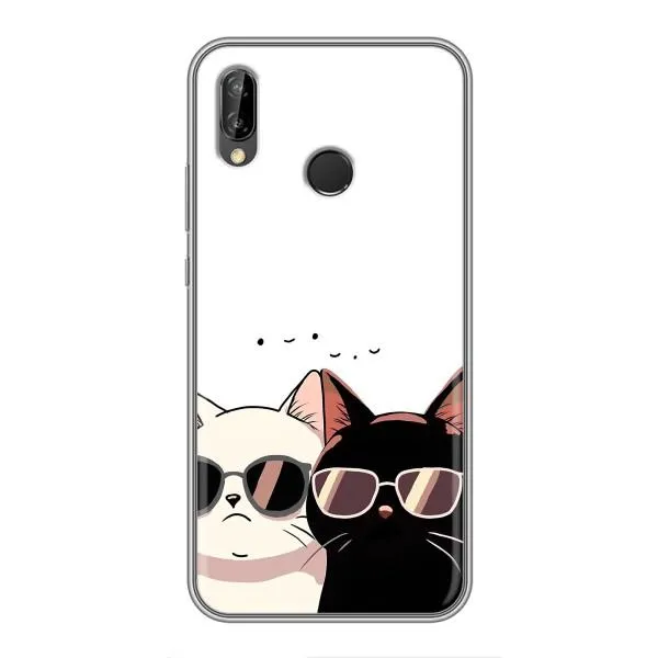 Чехол с принтом «Коты в очках» для Huawei P20 Lite (ANE-L02) Чехол с принтом «Коты в очках» для Huawei P20 Lite (ANE-L02)
