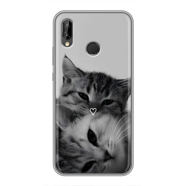 Чехол с принтом «Пара котов» для Huawei P20 Lite (ANE-L02) Чехол с принтом «Пара котов» для Huawei P20 Lite (ANE-L02)