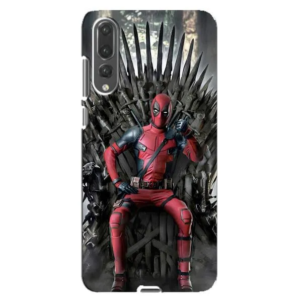 Чехол с принтом «Дэдпул на троне» для Huawei P20 Pro (CLT-L04) Чехол с принтом «Дэдпул на троне» для Huawei P20 Pro (CLT-L04)