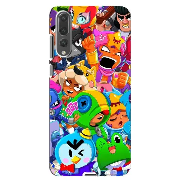 Чехол с принтом «герои Бравл Старс» для Huawei P20 Pro (CLT-L04) Чехол с принтом «герои Бравл Старс» для Huawei P20 Pro (CLT-L04)