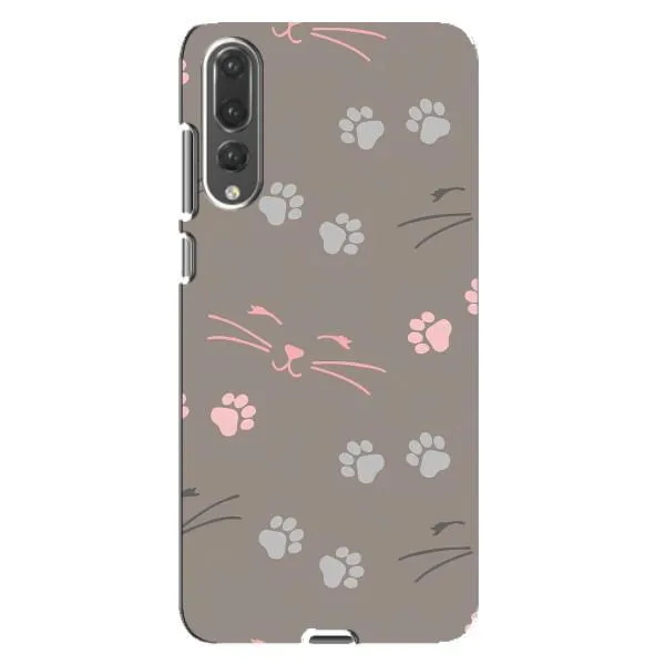 Чехол с принтом «Лапы и усы» для Huawei P20 Pro (CLT-L04)