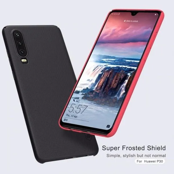 Чехол пластиковая накладка Nillkin для Huawei P30 — Красный — фото 3 Чехол пластиковая накладка Nillkin для Huawei P30 — Красный — фото 3