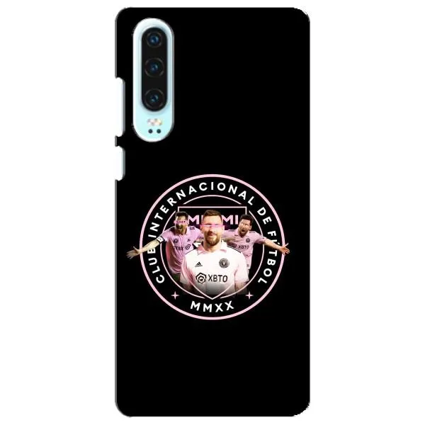 Чехол с принтом «Месси в лого» для Huawei P30