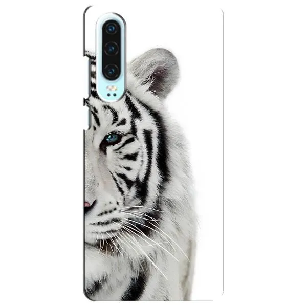 Чехол с принтом «Белый Тигр» для Huawei P30