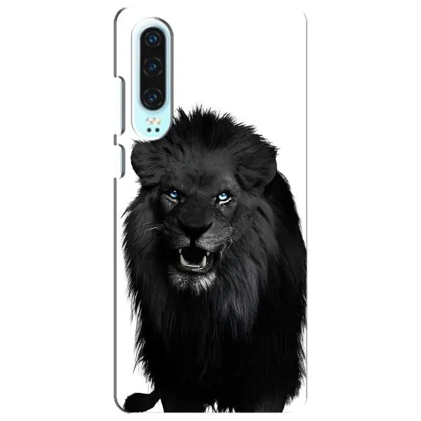 Чехол с принтом «Черный ЛЕВ» для Huawei P30