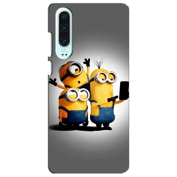 Чехол с принтом «Три миньона» для Huawei P30 Чехол с принтом «Три миньона» для Huawei P30