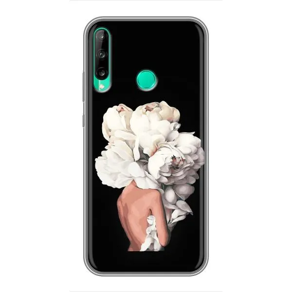Чохол з принтом «Білі квіти» для Huawei P40 Lite e Чохол з принтом «Білі квіти» для Huawei P40 Lite e