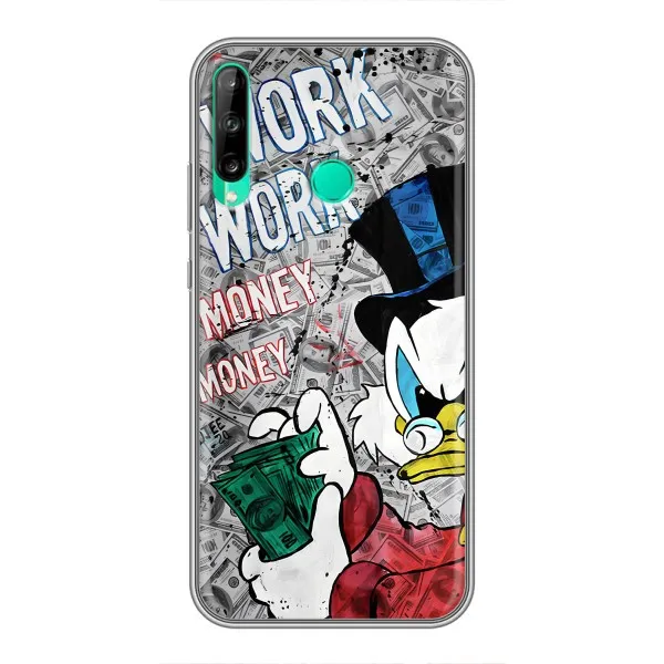 Чехол с принтом «Работа Работа» для Huawei P40 Lite e