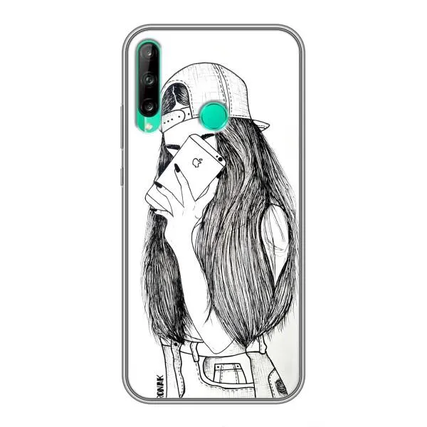 Чехол с принтом «Фото девочки» для Huawei P40 Lite e