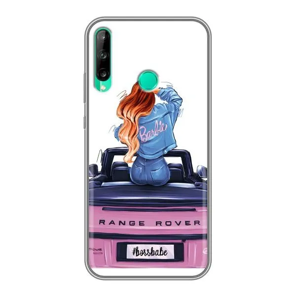 Чехол с принтом «На машине» для Huawei P40 Lite e