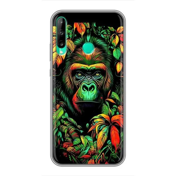Чехол с принтом «Обезьяна в тропиках» для Huawei P40 Lite e