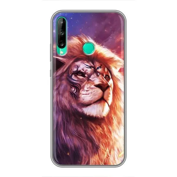Чехол с принтом «Красочный Лев» для Huawei P40 Lite e