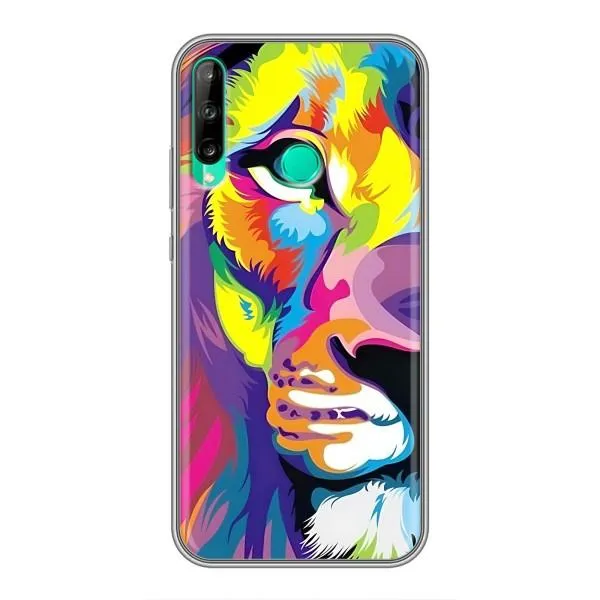 Чехол с принтом «Яркий Лев» для Huawei P40 Lite e