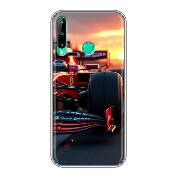 Чехол с принтом «Макларен на закате» для Huawei P40 Lite e Чехол с принтом «Макларен на закате» для Huawei P40 Lite e