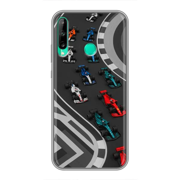 Чехол с принтом «Трасса Ф1» для Huawei P40 Lite e Чехол с принтом «Трасса Ф1» для Huawei P40 Lite e