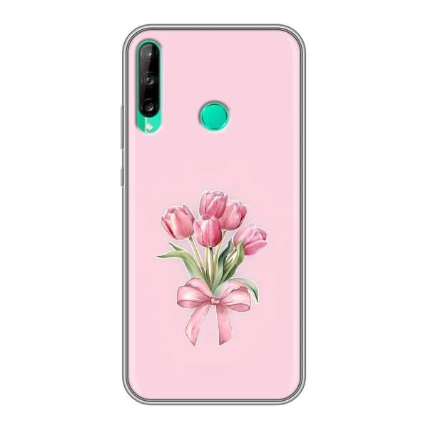 Чехол с принтом «Букет цветов» для Huawei P40 Lite e