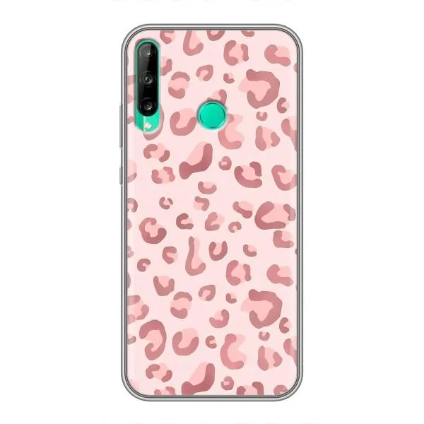 Чехол с принтом «Розовый леопард» для Huawei P40 Lite e