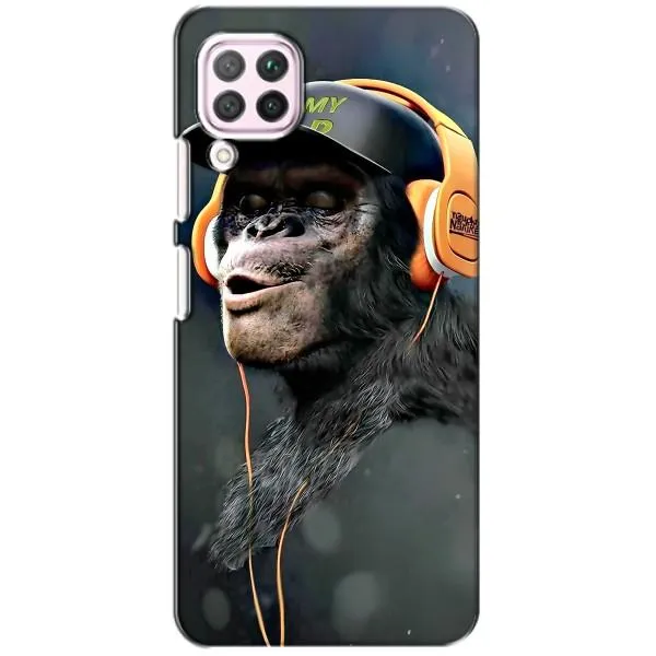 Чехол с принтом «В наушниках» для Huawei P40 Lite