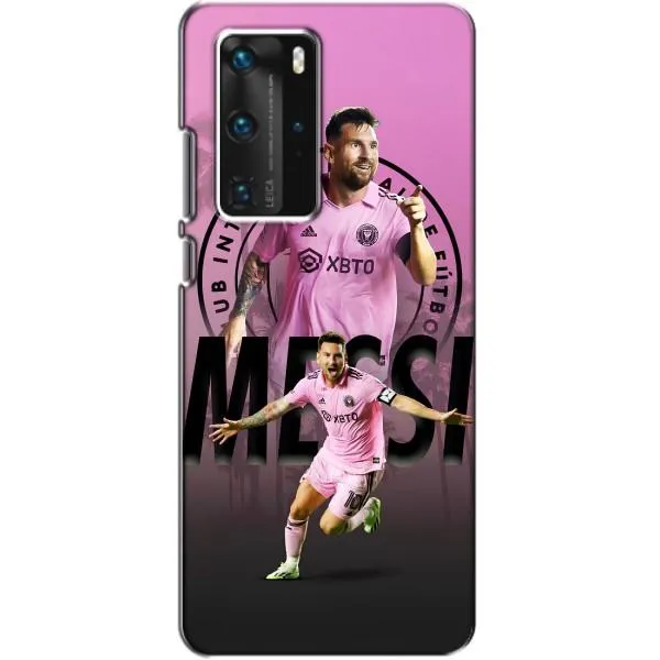 Чехол с принтом «Messi Miami» для Huawei P40 Pro