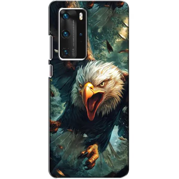 Чехол с принтом «Орел в полете» для Huawei P40 Pro
