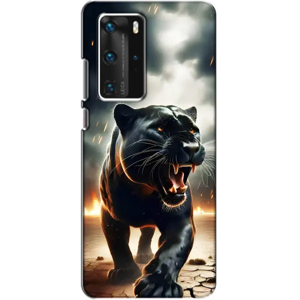 Чехол с принтом «Черная пантера» для Huawei P40 Pro
