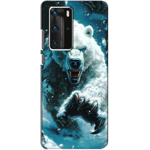 Чехол с принтом «Полярный медведь» для Huawei P40 Pro