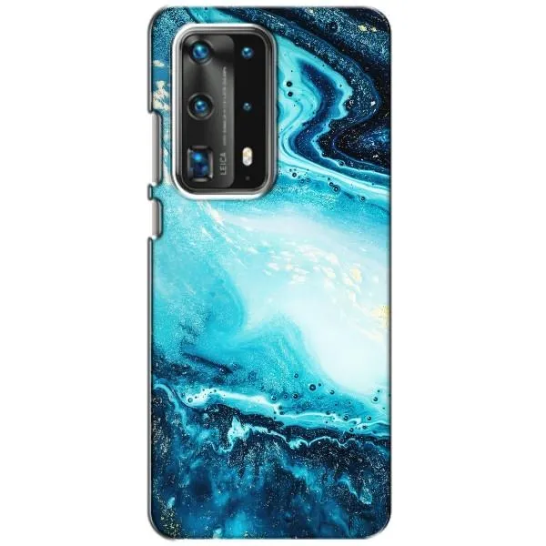 Чехол с принтом «Голубой мрамор» для Huawei P40 Чехол с принтом «Голубой мрамор» для Huawei P40