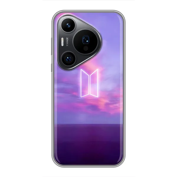 Чехол с принтом «BTS логотип» для Huawei Pura 70 PRO