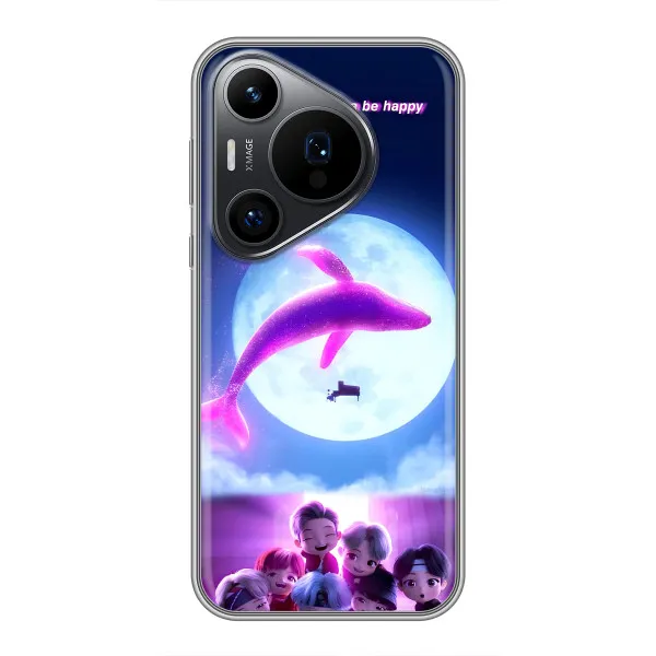 Чехол с принтом «КИТ BTS» для Huawei Pura 70 PRO