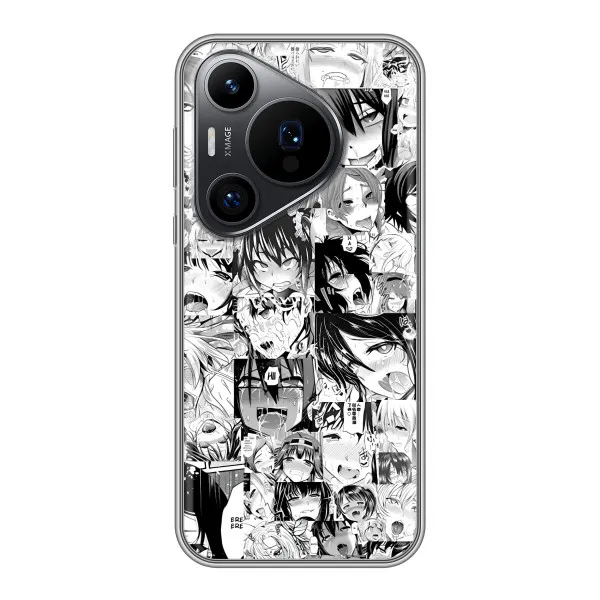 Чехол с принтом «Ahegao manga» для Huawei Pura 70 PRO