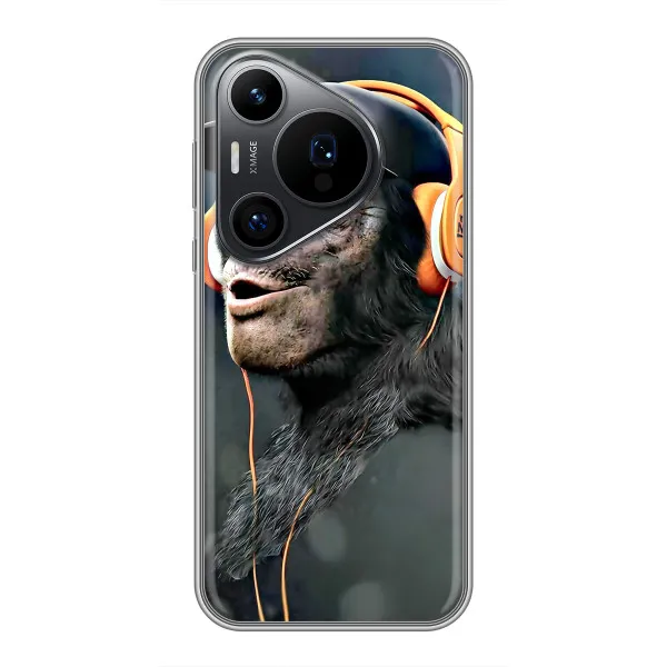 Чехол с принтом «В наушниках» для Huawei Pura 70 PRO
