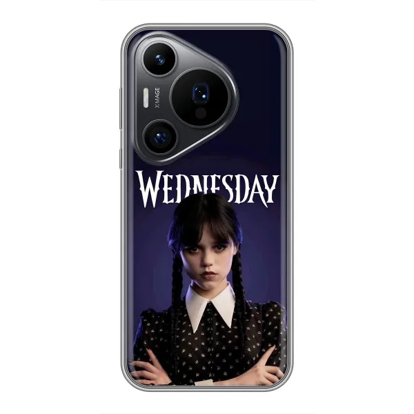 Чехол с принтом «Wednesday» для Huawei Pura 70 PRO