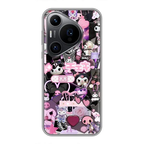 Чехол с принтом «Коллаж Куроми» для Huawei Pura 70 PRO Чехол с принтом «Коллаж Куроми» для Huawei Pura 70 PRO