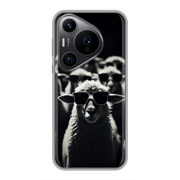 Чехол с принтом «Овечка в очках» для Huawei Pura 70 PRO Чехол с принтом «Овечка в очках» для Huawei Pura 70 PRO
