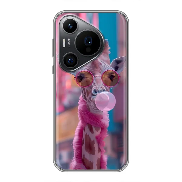 Чехол с принтом «Стильный жирав» для Huawei Pura 70 PRO Чехол с принтом «Стильный жирав» для Huawei Pura 70 PRO